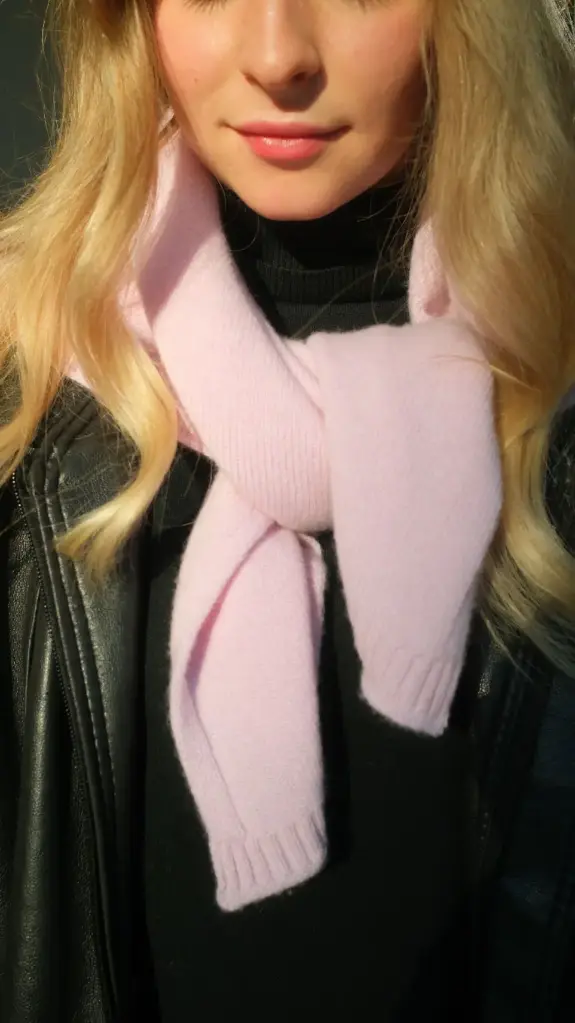 Foulard - Rose poudré