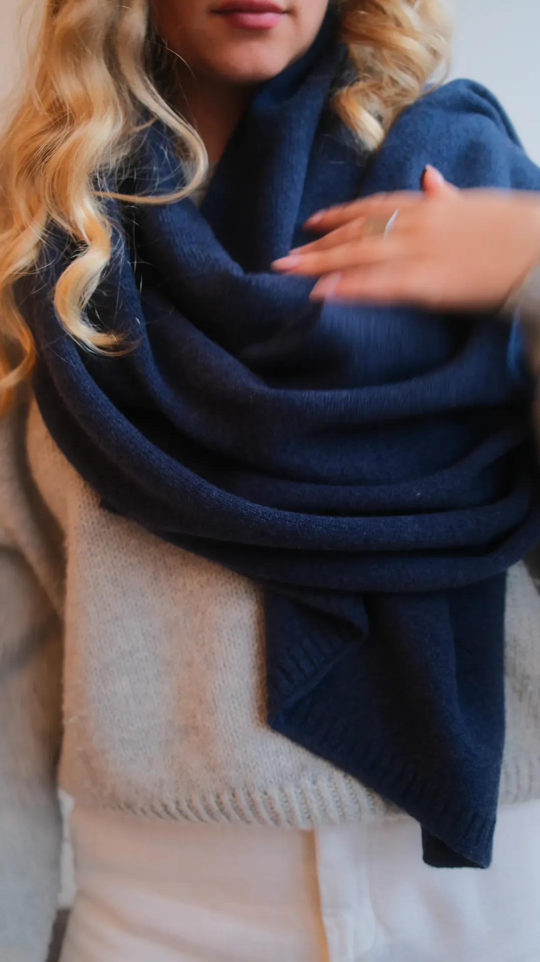 Solo Stole - Bleu marine