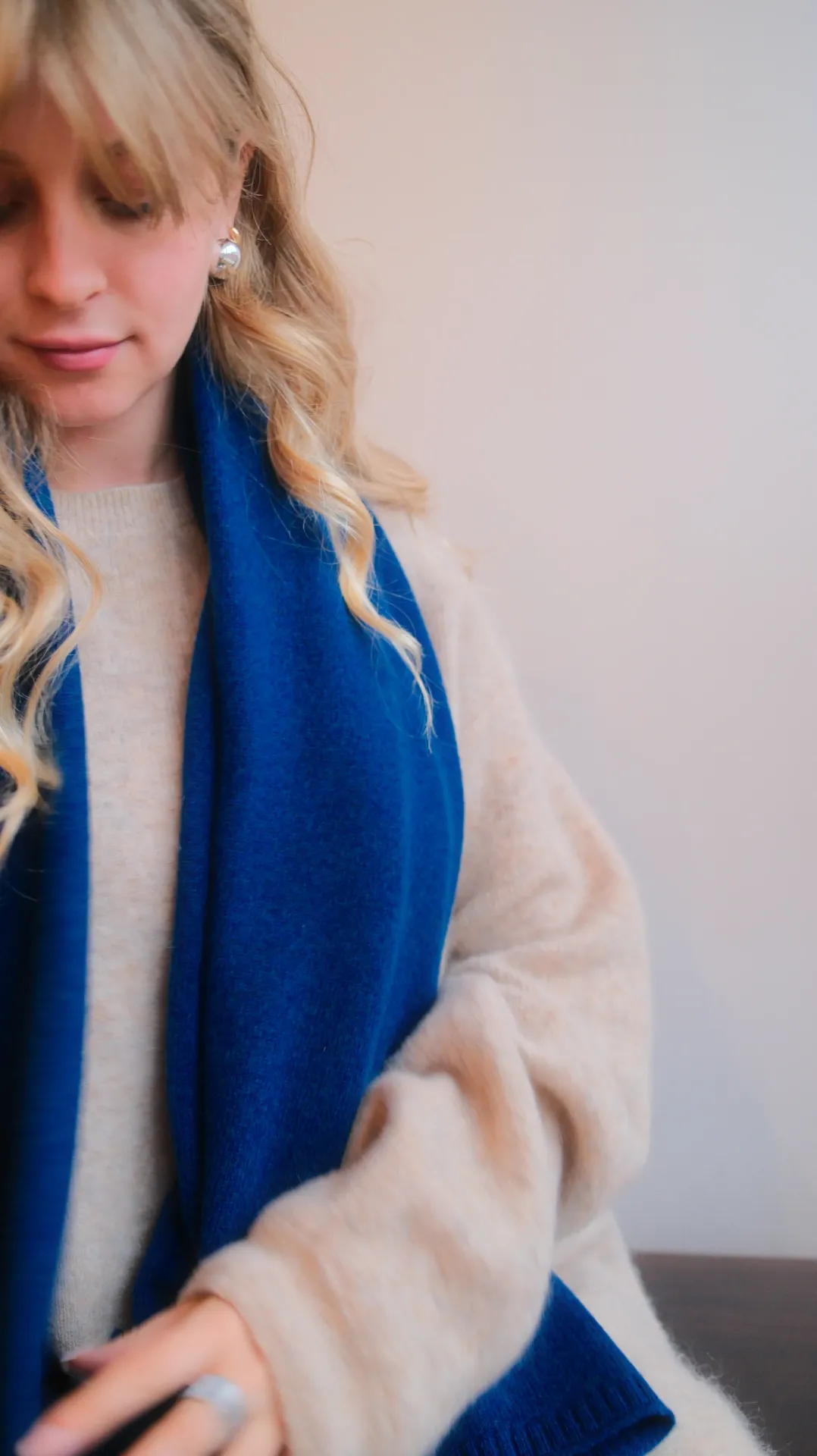 Solo Stole - Bleu canard