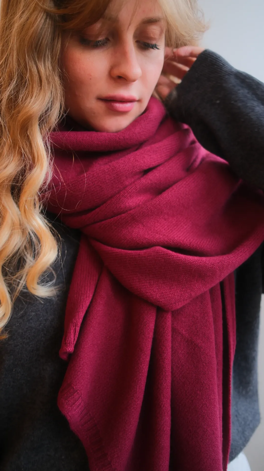 Solo Stole - Bordeaux