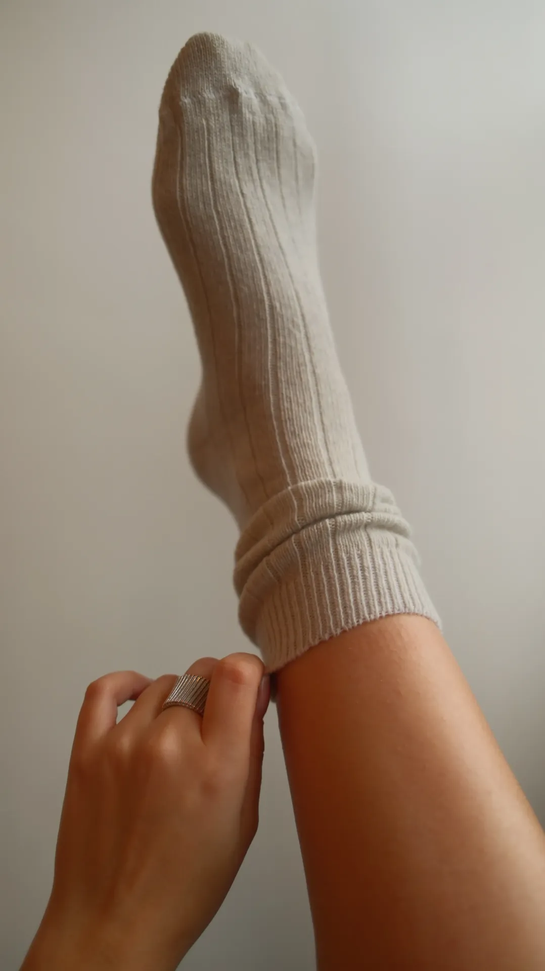 Chaussette - Gris clair 